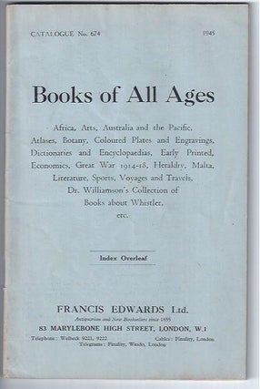 Item #000428 Catalogue Number 674: BOOKS OF ALL AGES: Africa, Arts, Australia and the Pacific,...