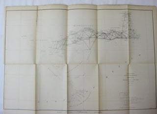 Item #001099 Showing the Progress of the Survey in Section No. 8. (Map of Gulf Coast from Mobile...