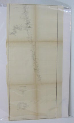 Item #001124 PROGRESS SKETCH SEC. VI: EAST COAST OF FLORIDA: (Upper Sheet) 1871. MAP, A. D. Bache