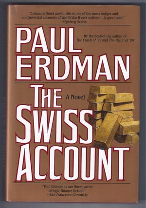 Item #001409 THE SWISS ACCOUNT. Paul Erdman