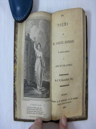 THE POETICAL WORKS OF WILLIAM COLLINS; (with) THE POEMS OF DR. SAMUEL JOHNSON.