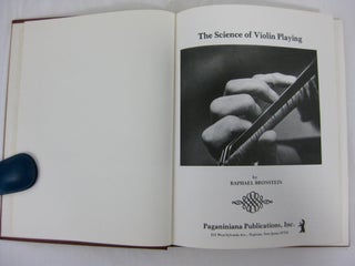 THE SCIENCE OF VIOLIN PLAYING