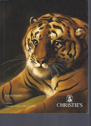 Item #002725 [AUCTION CATALOG] CHRISTIE'S: BRITISH PICTURES: THURSDAY 8 JUNE 1995. Christie's