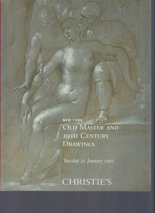 Item #002874 [AUCTION CATALOG] CHRISTIE'S: OLD MASTER AND 19TH CENTURY DRAWINGS: TUESDAY 25...