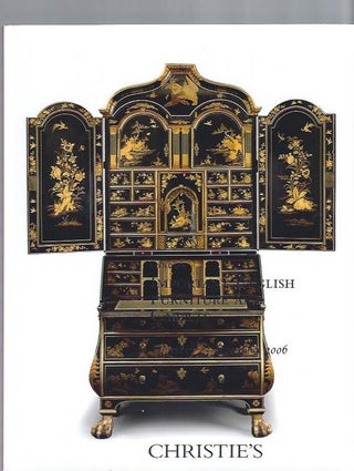 Item #003244 [AUCTION CATALOG] CHRISTIE'S: IMPORTANT ENGLISH FURNITURE AND CARPETS. Thursday 23...