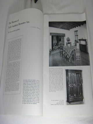 THE MUSEUM OF EARLY SOUTHERN DECORATIVE ARTS