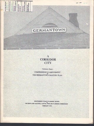 Item #003578 A PRELIMINARY COMPREHENSIVE AMENDMENT TO THE MASTER PLAN FOR GERMANTOWN MONTGOMERY...