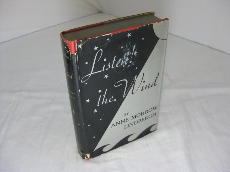 Item #004230 LISTEN! THE WIND (Advanced Order Dummy copy). Anne Morrow Lindbergh, foreword and map, Charles A. Lindbergh, foreword, map.