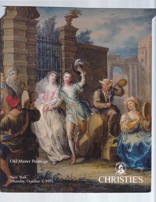 Item #004487 [AUCTION CATALOG] CHRISTIE'S: OLD MASTER PAINTINGS: Thursday, 5 October, 1995, New...