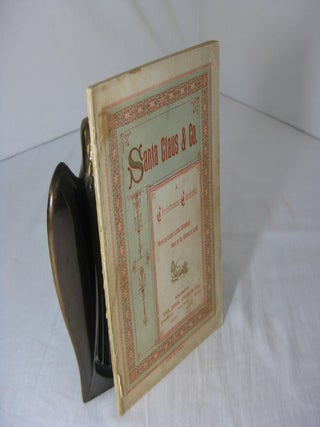 Item #004755 SANTA CLAUS & CO.: A Christmas Cantata for Children. Clara Louise Burnham, words by,...