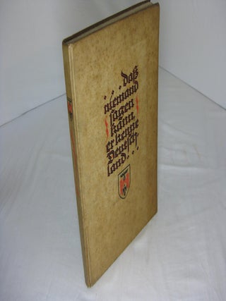 Item #004779 MUNICH: The Spirit of a German City (Cover Title: Dass niemand sagen kann, er kenne...