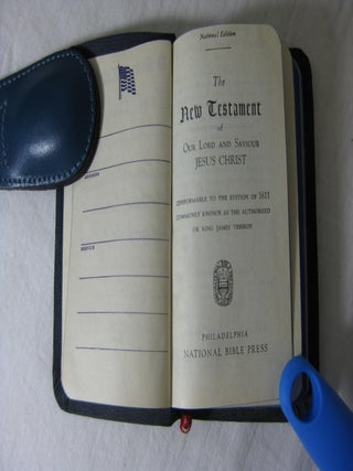 THE NEW TESTAMENT of Our Lord and Saviour Jesus Christ. COnformable to the edition of 1611...