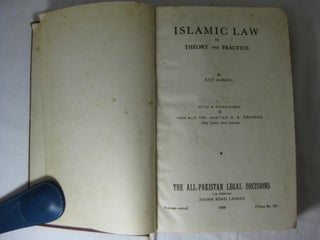 ISLAMIC LAW in Theory and Practice