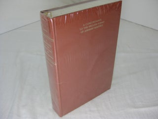 Item #011713 A CONCORDANCE TO THE ENGLISH POEMS OF ANDREW MARVELL. George R. Guffey