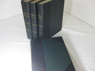THE MUNICIPALITIES OF ESSEX COUNTY NEW JERSEY 1666-1924 (4 volume set, complete)