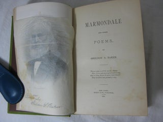 MARMONDALE and Other Poems.