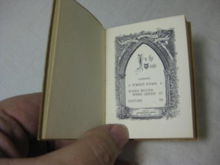 [[Miniature Book] IN THE WOODS: A Forest Hymn: When Woods Were Green: Nature