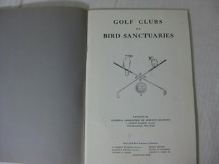 GOLF CLUBS AS BIRD SANCTUARIES