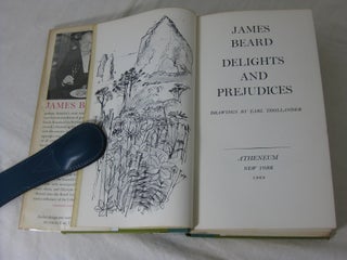 JAMES BEARD. DELIGHTS AND PREJUDICES (Signed)