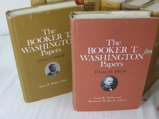 THE BOOKER T. WASHINGTON PAPERS, Vols. 3, 4, 5, 7, 8, 9, 10, 11, 12, 13. (SIGNED)
