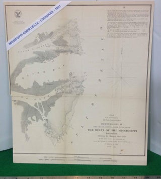 Item #106 RECONNOISSANCE OF THE N.E. & S.E. PASSES & PASSE À L'OUTRE OF THE DELTA OF THE...