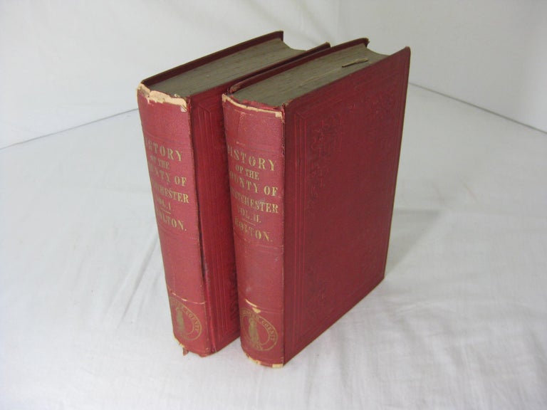Item #11060 A HISTORY OF THE COUNTY OF WESTCHESTER, From Its First Setlement to the Present Time. Two volumes ( NYC Mayor, 1869 - 1872, A Oakey Hall's copy ). Robert Jr Bolton.