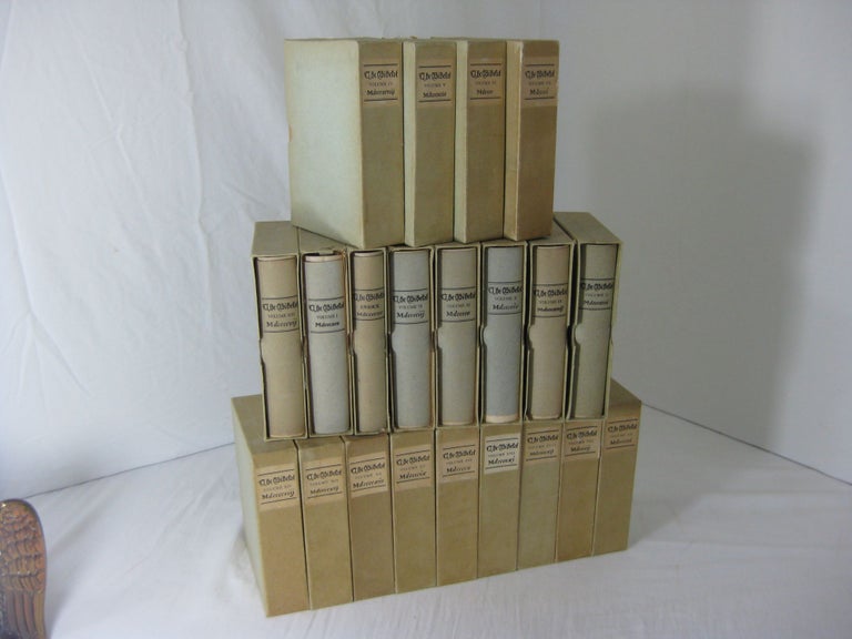 Item #23245 THE BIBELOT: A Reprint of Poetry and Prose for Book Lovers, (21 volume set, complete). Thomas B. Mosher.