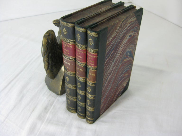 Item #23430 REMINISCENCES AND ANECDOTES. Series I-IV (4 volume set, bound in 3). Captain R. H. Gronow.