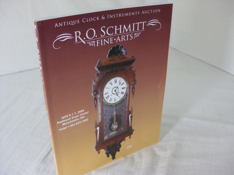 Item #23701 R. O. SCHMITT FINE ARTS: Antique Clock & Instruments Auction (with Prices Realized laid in)