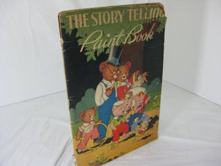 Item #23726 THE STORY TELLING PAINT BOOK: Favorite Stories: Large Type Large Pictures To Read To...