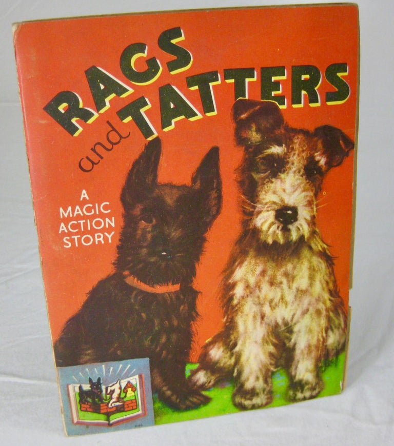 Item #23743 RAGS AND TATTERS: A Magic Action Story. Corp. Authors.