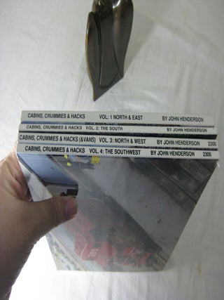 CABINS, CRUMMIES & HACKS: A Pageant of the Little Red Caboose Behind the Train. Four (4) Volume Set Complete