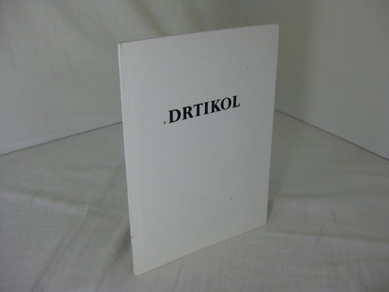 Item #23903 DRTIKOL: Katalog 10. Drtikol Anna Farova- foreword.