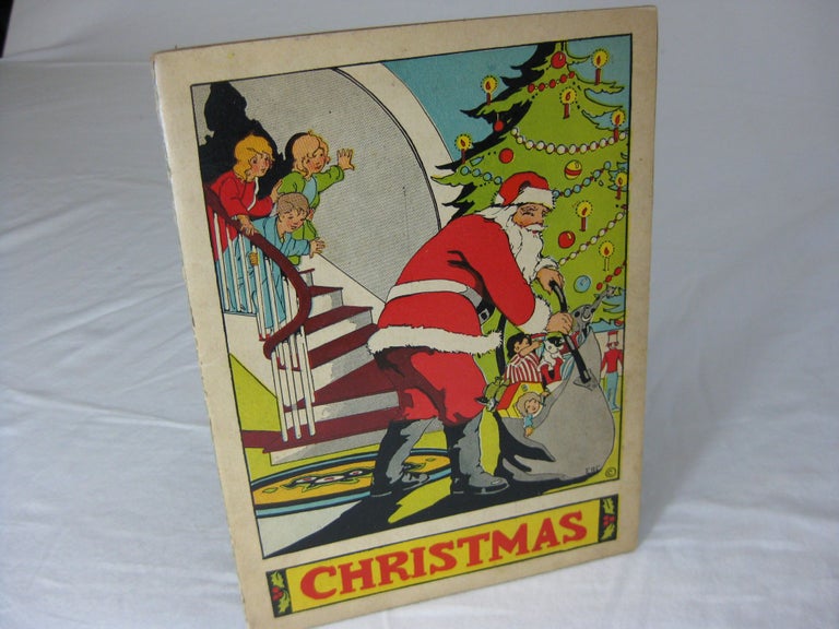 Item #24732 THE MAY CO. CHRISTMAS (The Three Feathers). Corp. Author.