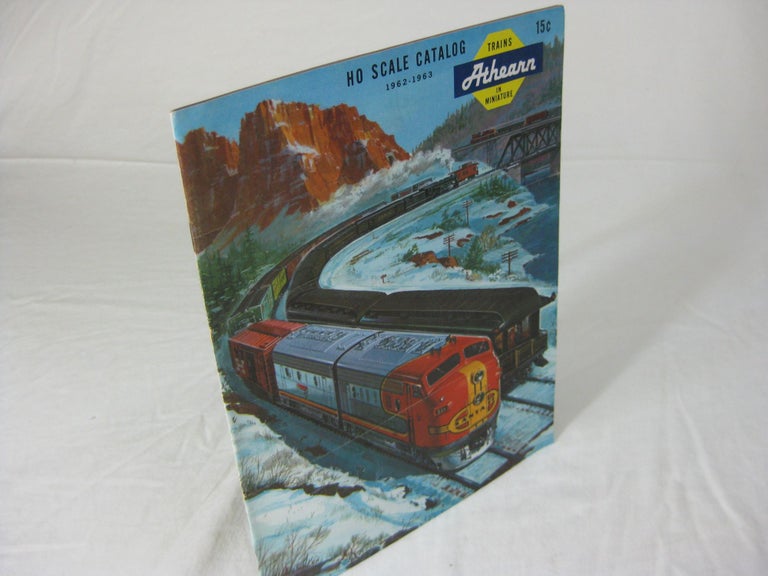 Item #24818 ATHEARN Trains in Miniature. HO SCALE CATALOG 1962-63. Catalog.