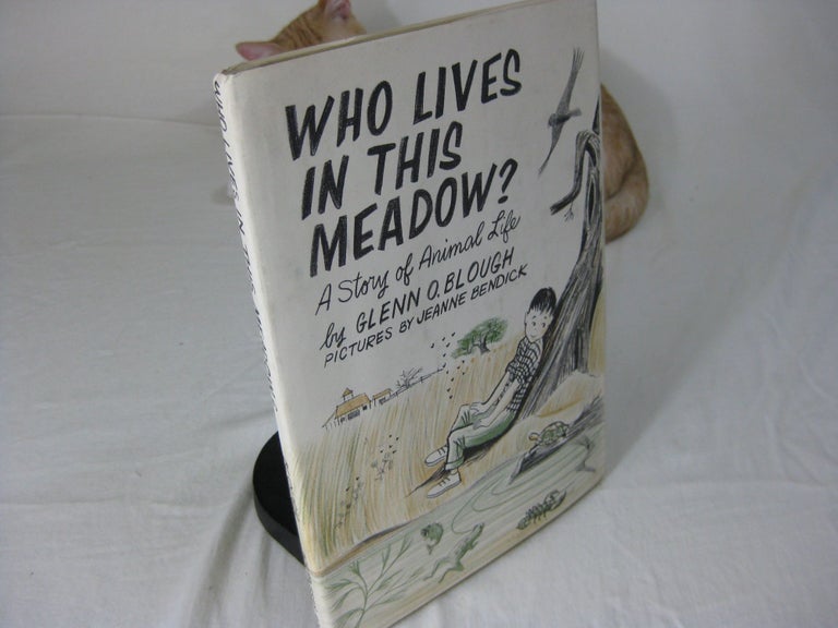 Item #25016 WHO LIVES IN THIS MEADOW? A Story of Animal Life. Glenn O. Blough.