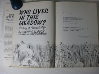 WHO LIVES IN THIS MEADOW? A Story of Animal Life.