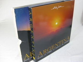 Item #25341 ARGENTINA: desde ed AIRE, el AGUA y la Tierra. Elsa Insogna, photographs, Graphic...