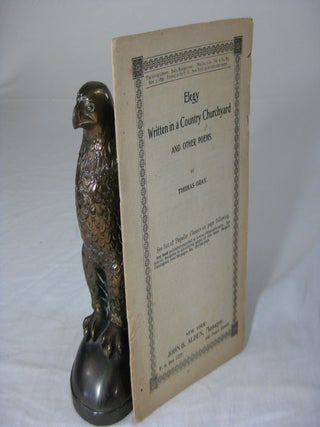 Item #25479 ELEGY WRITTEN IN A COUNTRY CHURCHYARD AND OTHER POEMS. The Irving Library Vo. 6, No....