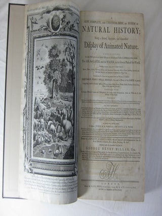 New, Complete, and Universal Body, or System of NATURAL HISTORY; Being a Grand, Accurate, and Extensive DISPLAY OF ANIMATED NATURE.