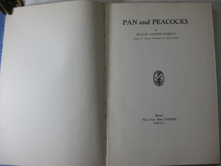 PAN AND PEACOCKS