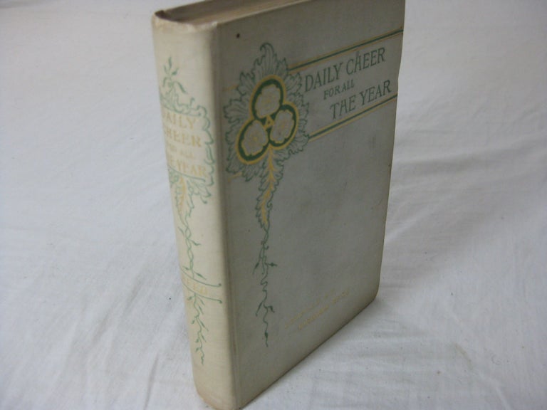 Item #26521 DAILY CHEER FOR ALL THE YEAR. Virginia- Selected Reed, Arranged by.