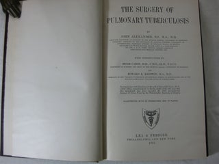 THE SURGERY OF PULMONARY TUBERCULOSIS