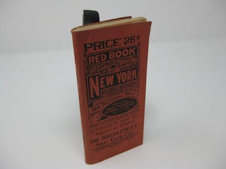 Item #27084 THE "RED BOOK" INFORMATION AND STREET GUIDE OF NEW YORK CITY: Manhattan and Bronx...