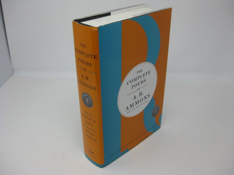Item #27447 THE COMPLETE POEMS OF A. R. AMMONS. Volume 2 1978 - 2005. A. R. Ammons, Robert M. West.