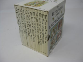 Item #27505 THE PETER RABBIT LIBRARY (set of 12 volumes in slipcase). Beatrix Potter
