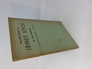 Item #28320 RECOLLECTIONS OF JAMES JOYCE by his Brother Stanislaus Joyce. Stanislaus Joyce