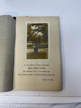 HISTORY OF THE CLASS OF 1902 with WINTHROP COLLEGE JOURNAL along with four laid in items