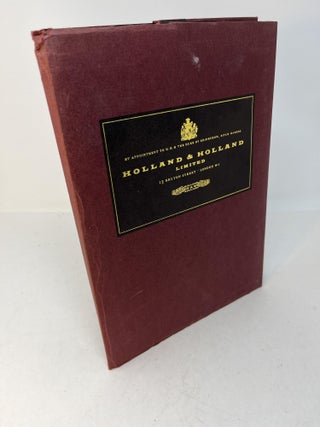 Item #28638 A PART OF THE HOLLAND & HOLLAND COLLECTION with a Brief History of the Company and...