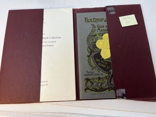 A PART OF THE HOLLAND & HOLLAND COLLECTION with a Brief History of the Company and Notes on Related Subjects 1976
